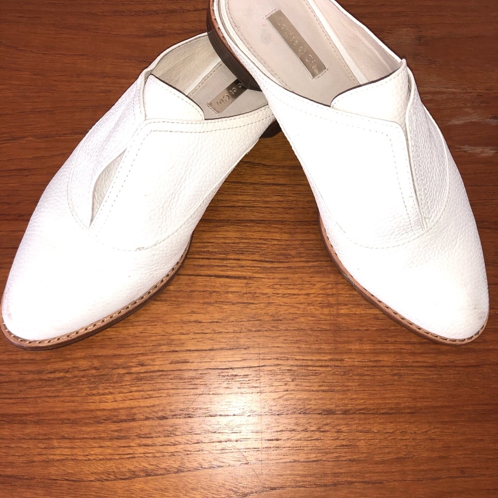 Leather mule